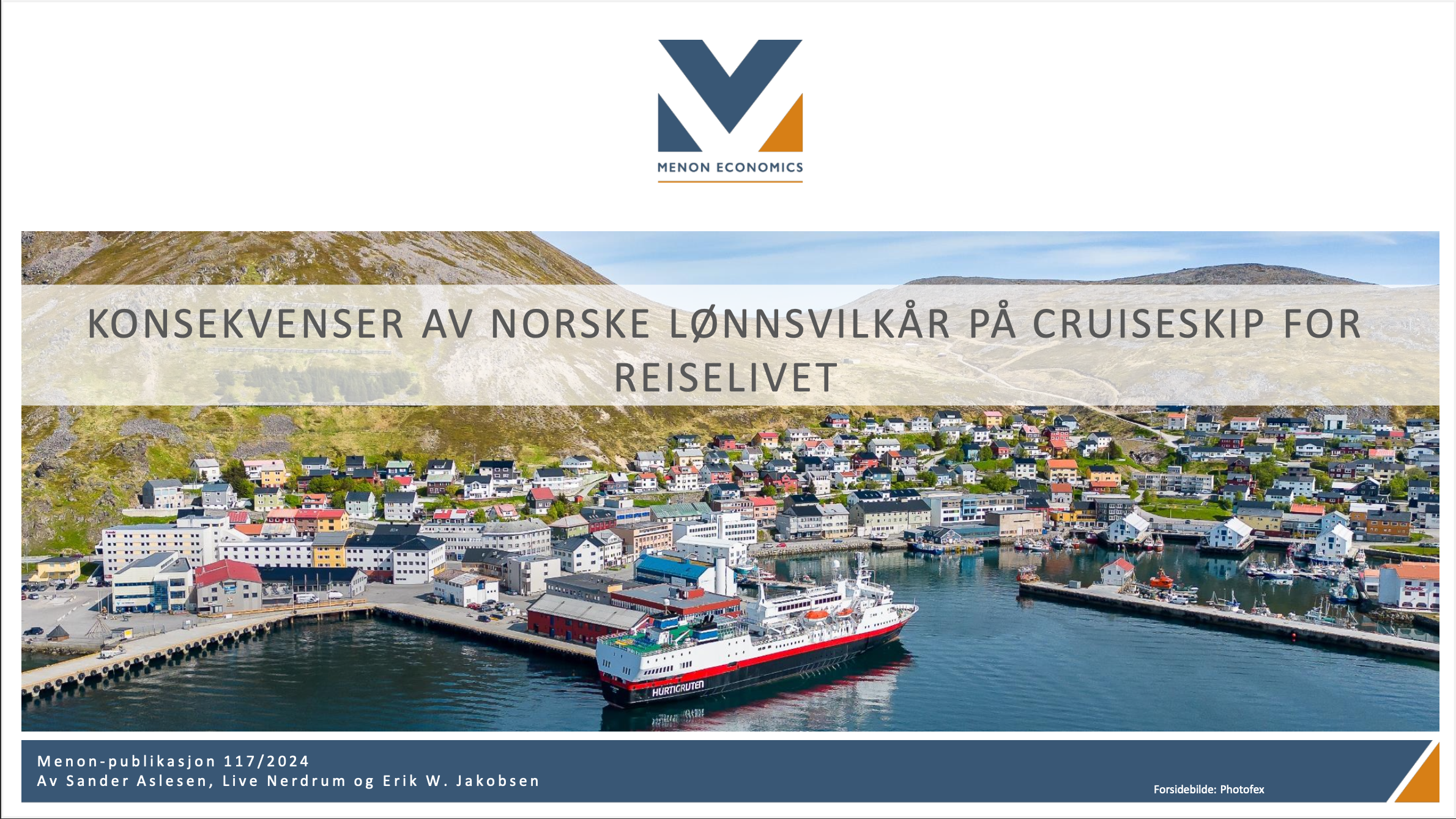 Konsekvenser av norske lønnsvilkår på cruiseskip for reiselivet